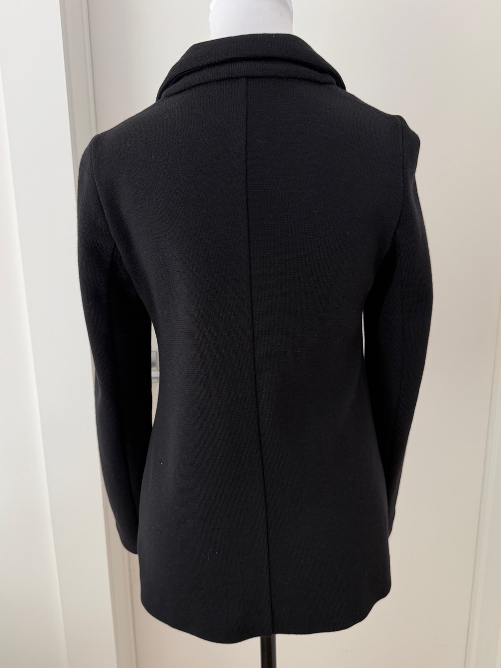 JIL SANDER Knit Wool Double Breasted Jacket Blazer Minimalist Quiet Luxury Chic - Picture 9 of 17